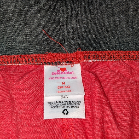 Nwt Valentine's Day Men's Red Sleep Pants - Picture 7 of 16